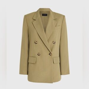 Club Monaco Blazer Green Kaki size L NWT